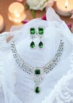 Sparkling Moon Necklace Set