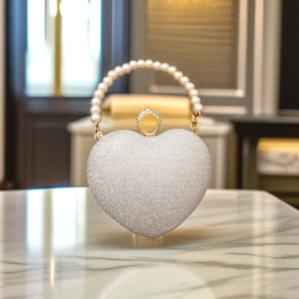 Heart Shape Handbag Clutch