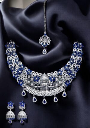 Taj Mahel Royal Necklace Jewelry Set