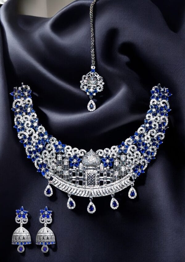 Taj Mahel Royal Necklace Jewelry Set
