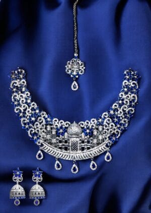 Taj Mahel Royal Necklace Jewelry Set