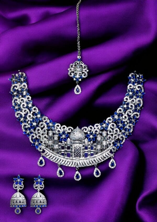 Taj Mahel Royal Necklace Jewelry Set
